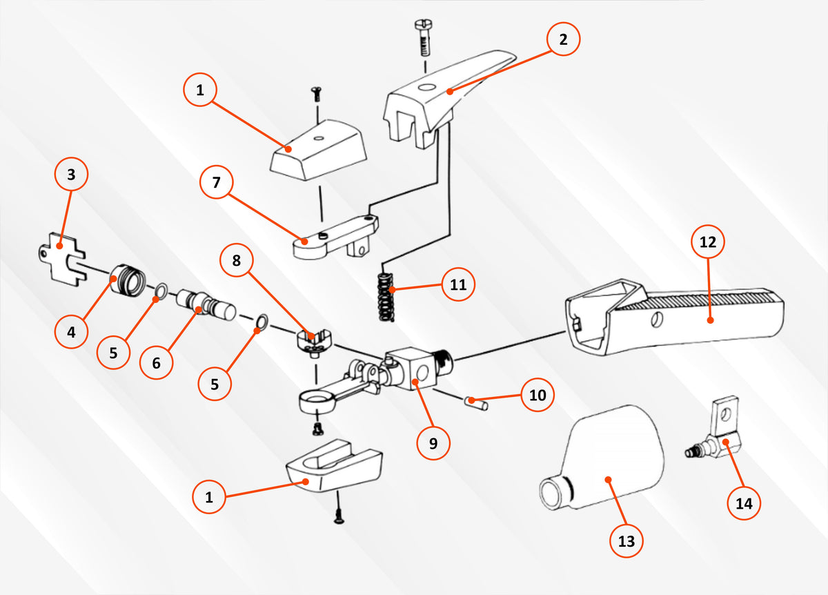Replacement Parts for K4000, 1000A Air Carbon Arc Gouging Cutting