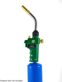 SÜA mapp or propane adjustable brazing and soldering self igniting torch green