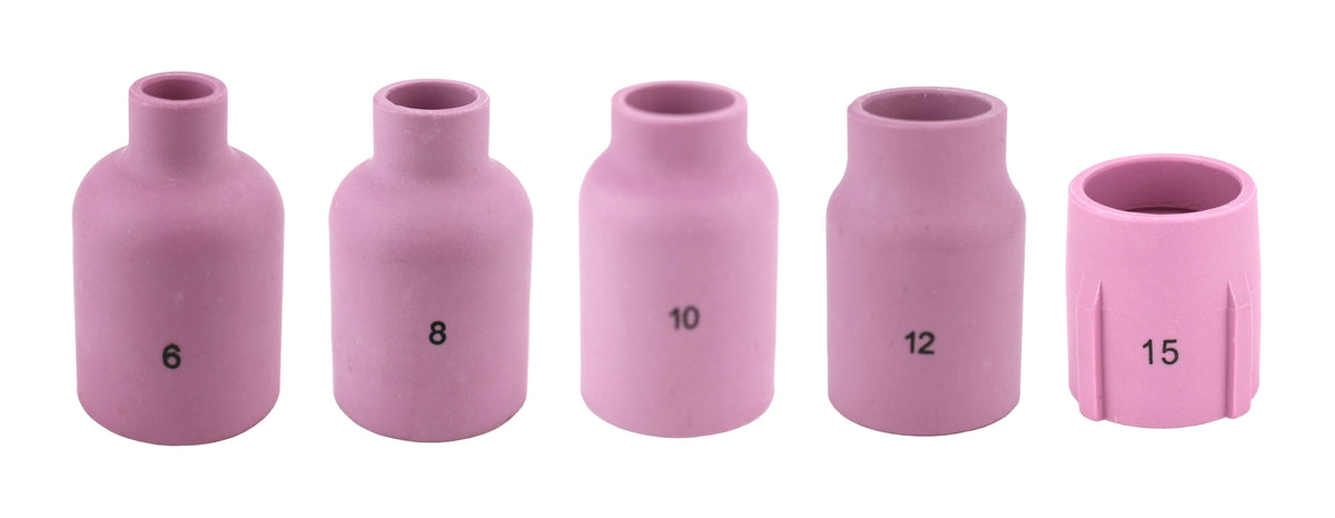 Alumina Nozzle Cups for TIG Welding Torches Series 9/20/25/17/18
