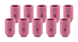 Alumina Nozzle Cups for TIG Welding Torches Series 9/20/25 with Standard and 17/18/26 with Stubby Set-Up - Regular