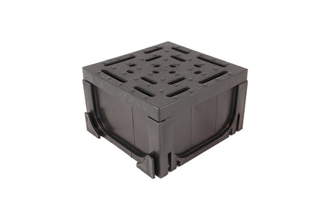 Four-Way Connector for Black Plastic Drain UA-100 Series