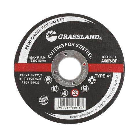 Cutting Disc, Stainless Steel Freehand Cut-off wheel - 4-1/2" x 0.04" x 7/8" - T41