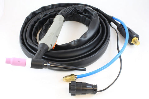 26 Tig Torch - Hand Switch -12,5 ft Cable - Dinse 35-70 Connector - 2 Pin