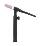 17V TIG torch head with manual gas valve