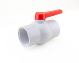 URA WATER PVC Ball Valve - 3 Inch - Threaded - Schedule 40