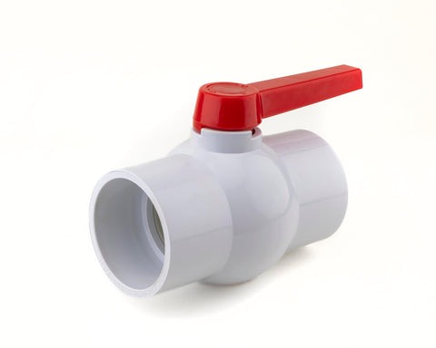 URA WATER PVC Ball Valve - 3 Inch - Socket - Schedule 40