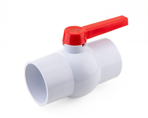 URA WATER PVC Ball Valve - 4 Inch - Socket - Schedule 40