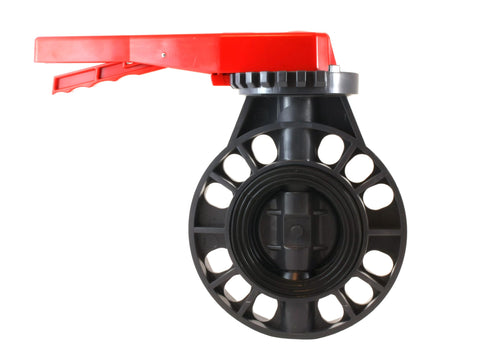 URA WATER PVC Butterfly Valves - EPDM Seals - 3, 4 & 6 Inch