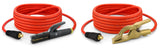 SÜA ULTRA FLEX - 350 Amp Welding Leads Set Assembly - 1/0 AWG 100% Copper Cable