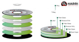 Grinding Disc, Aluminum Grinding wheel - 4-1/2" x 1/4" x 7/8" - T27 - 10 Pack
