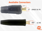 SÜA ULTRA FLEX - 300 Amp Welding Lead Extension - #1 AWG Cable