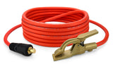 SÜA ULTRA FLEX - 200 Amp Welding Ground Clamp Lead Assembly - #2 AWG 100% Copper Cable