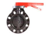 URA WATER PVC Butterfly Valves - EPDM Seals - 3, 4 & 6 Inch