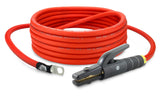 SÜA ULTRA FLEX - 200 Amp Welding Electrode Holder Lead Assembly - #2 AWG 100% Copper Cable