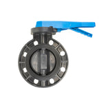 URA WATER PVC Butterfly Valves - EPDM Seals - 3, 4 & 6 Inch