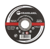 Thin Cutting Disc, Stainless Steel Freehand Cut-off wheel - Flat - 4-1/2" x 0.04" x 7/8" - T41 - 10 Pack