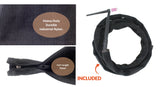 9-series TIG torch and nylon cable cover details