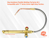 SÜA® - Oxy-Acetylene Flexible Welding/Heating Tip System Compatible with "J"� Series Victor Torches