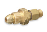 CGA-510 to CGA-200 brass adapter