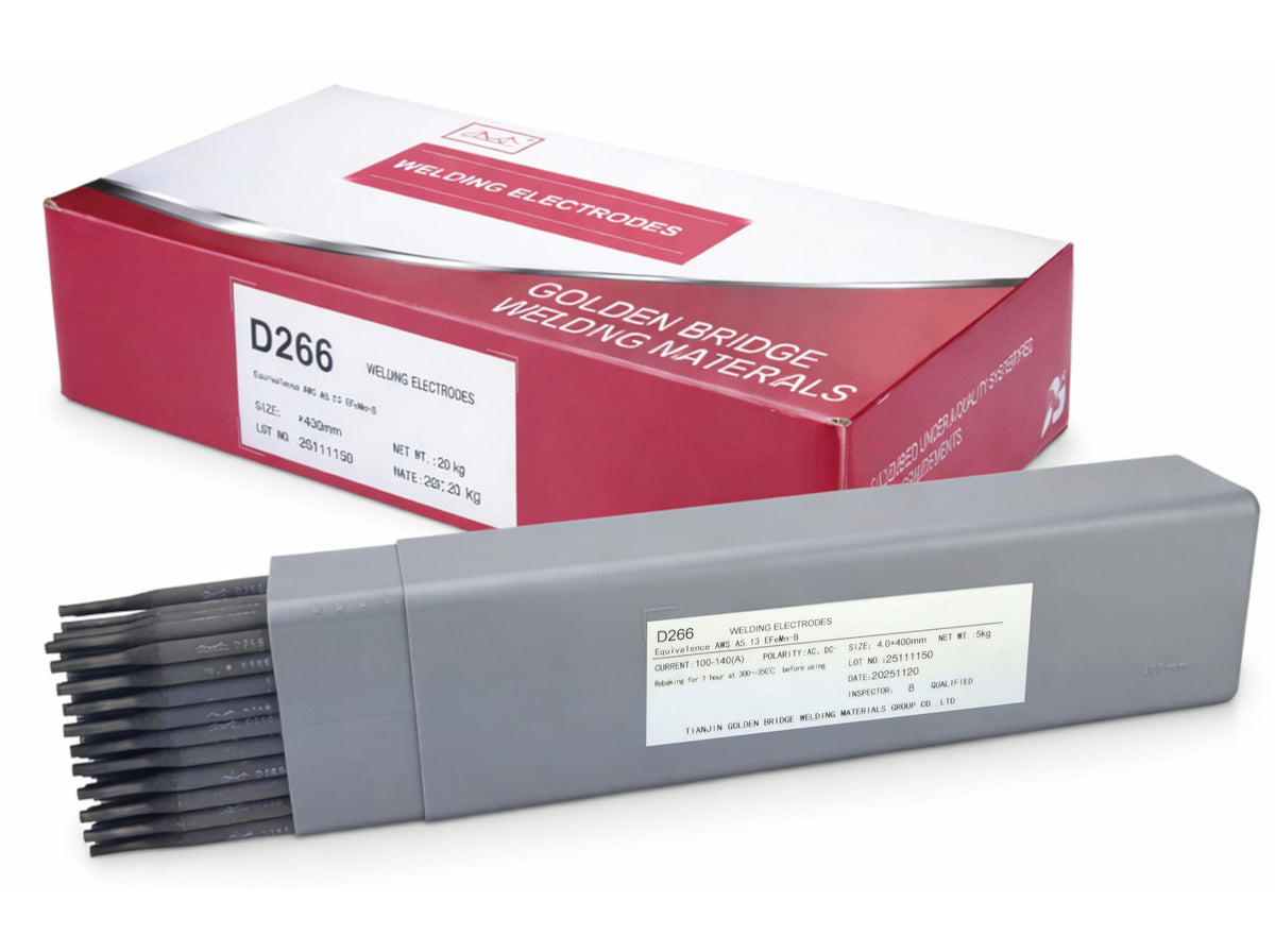 SÜA D266 EFeMn-B hardfacing electrodes – product and package options