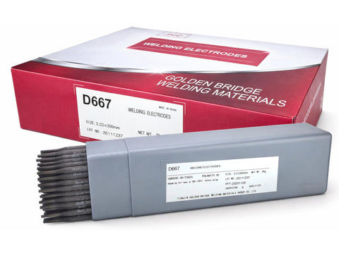 SÜA D667 EFeCr-A1 hardfacing electrodes – product and package options