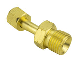 Fuel-gas size A to B hose adapter close-up