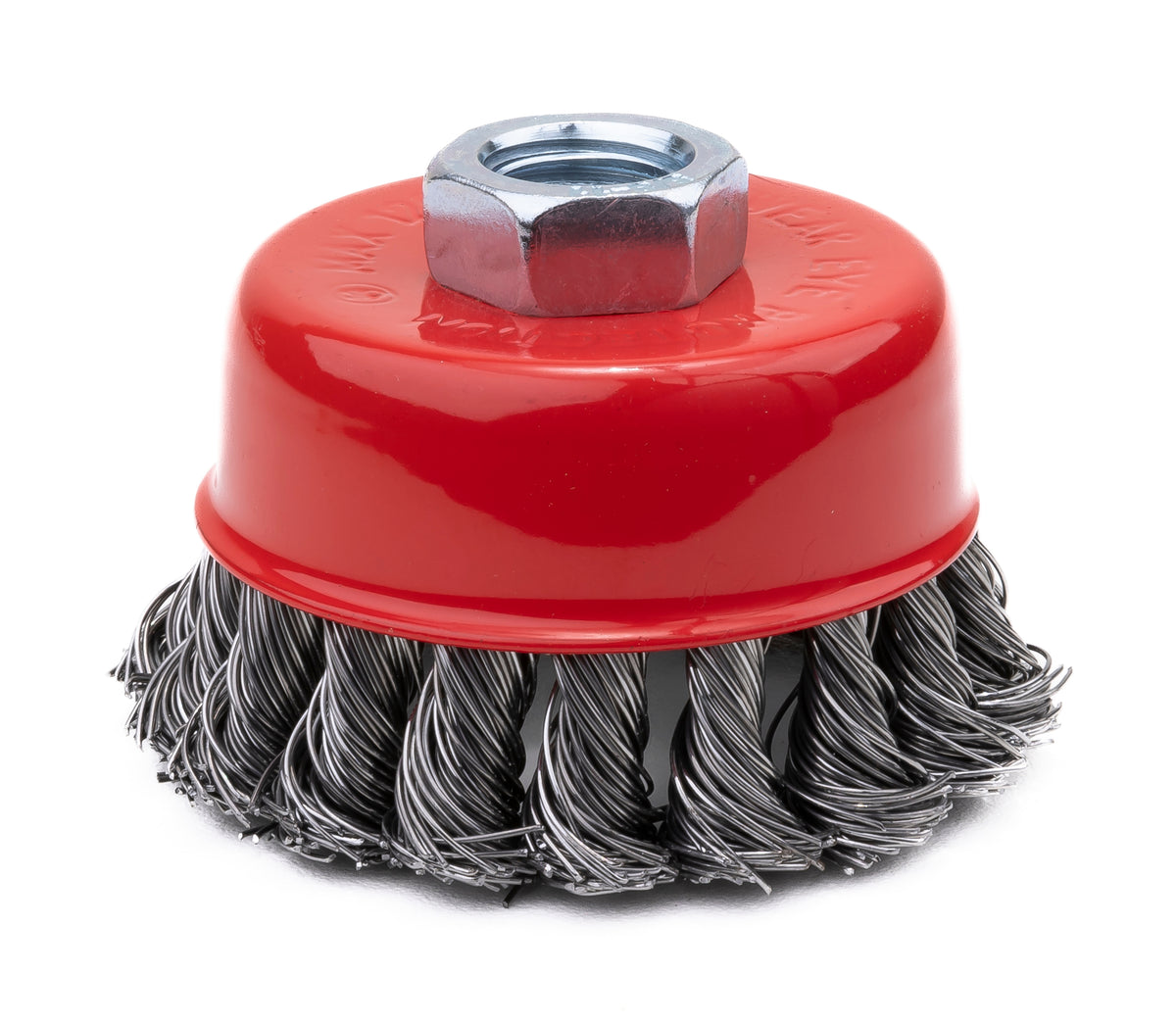 3 inch carbon steel knotted cup brush