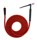 SÜA 9 TIG torch assembly with SÜAFlex cable and inline gas connector