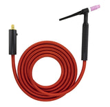SÜA 26 TIG torch assembly with SÜAFlex cable and inline gas connector