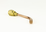 MFA-J rosebud nozzle face and angled copper tube