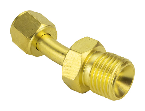 Oxygen size A to B hose adapter close-up