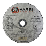 Steel Cut-Off Wheel, 7 x 1/16 x 7/8, T41: label side