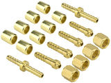 Type A hose repair connectors, ferrules and splicers