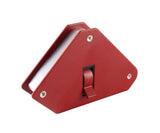 Red triangular magnet with ON/OFF switch