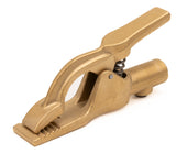 300A high-copper ground clamp angled view