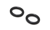 Two black replacement O-rings