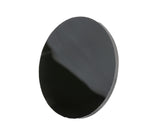 Dark round glass filter lens