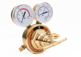 LP gas regulator angled view