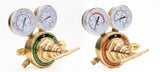 Oxygen and LP gas regulator pair