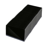 Large stack of dark rectangular filter lenses
