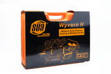 Wyvern H carrying case with labeled sleeve