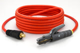 Orange UltraFlex electrode holder lead with Dinse 35-70 connector