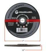 Grassland aluminum grinding wheel dimensions