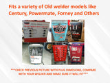 Examples of welders using UP-10 tapered connectors