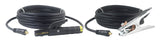 150A #4 AWG welding lead pair with Dinse 10-25 connectors