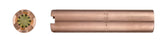 2290-1H copper rosebud tip, face and side views