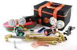 SÜA oxy-acetylene welding and cutting kit with black-orange bag