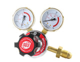 25HX acetylene regulator angled view