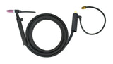 26 Series - 200 Amp - Air Cooled - TIG Torch - 1-Piece Cable - Dinse Connector