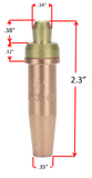 3-GPN small cutting-tip dimension drawing